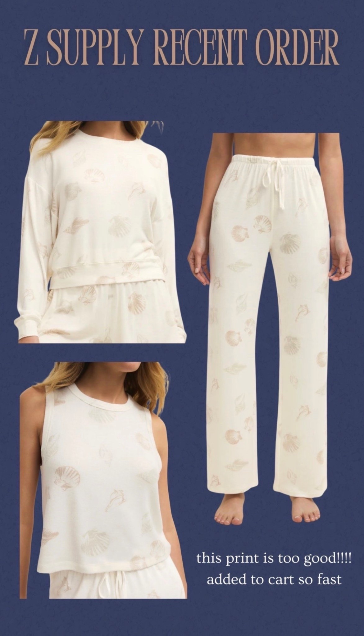 z supply fashion, women’s fashion, trendy outfit, shell long sleeve top, shell tank, shell sweatpants, petite friendly, sweat set, women’s sets, cozy style 

#LTKSeasonal #LTKootd