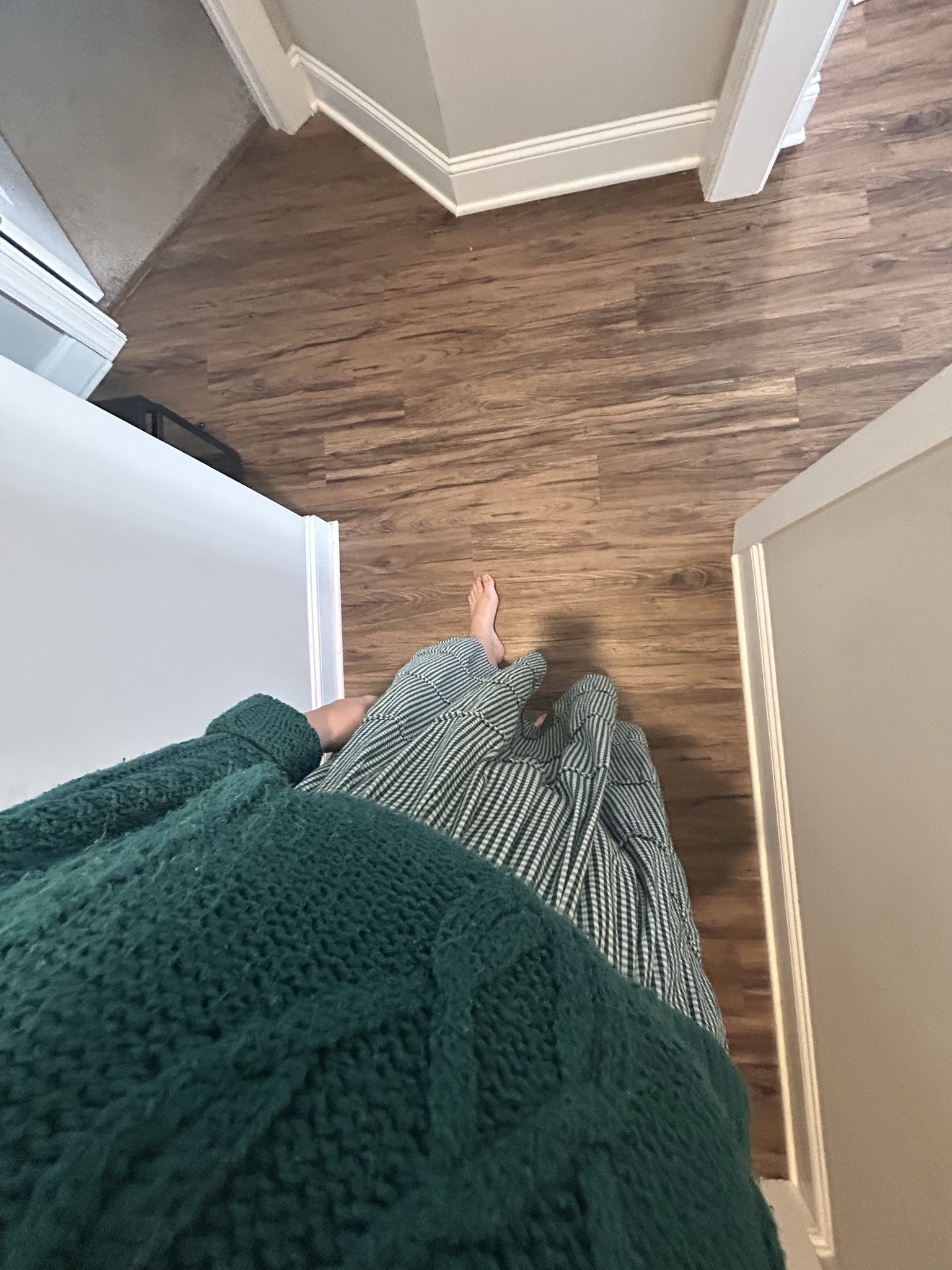 A cable knit sweater layered over a favorite spring dress? A new favorite fall outfit!! I love using a crop tuck to keep the sweater tucked in and showing off my waistline! 