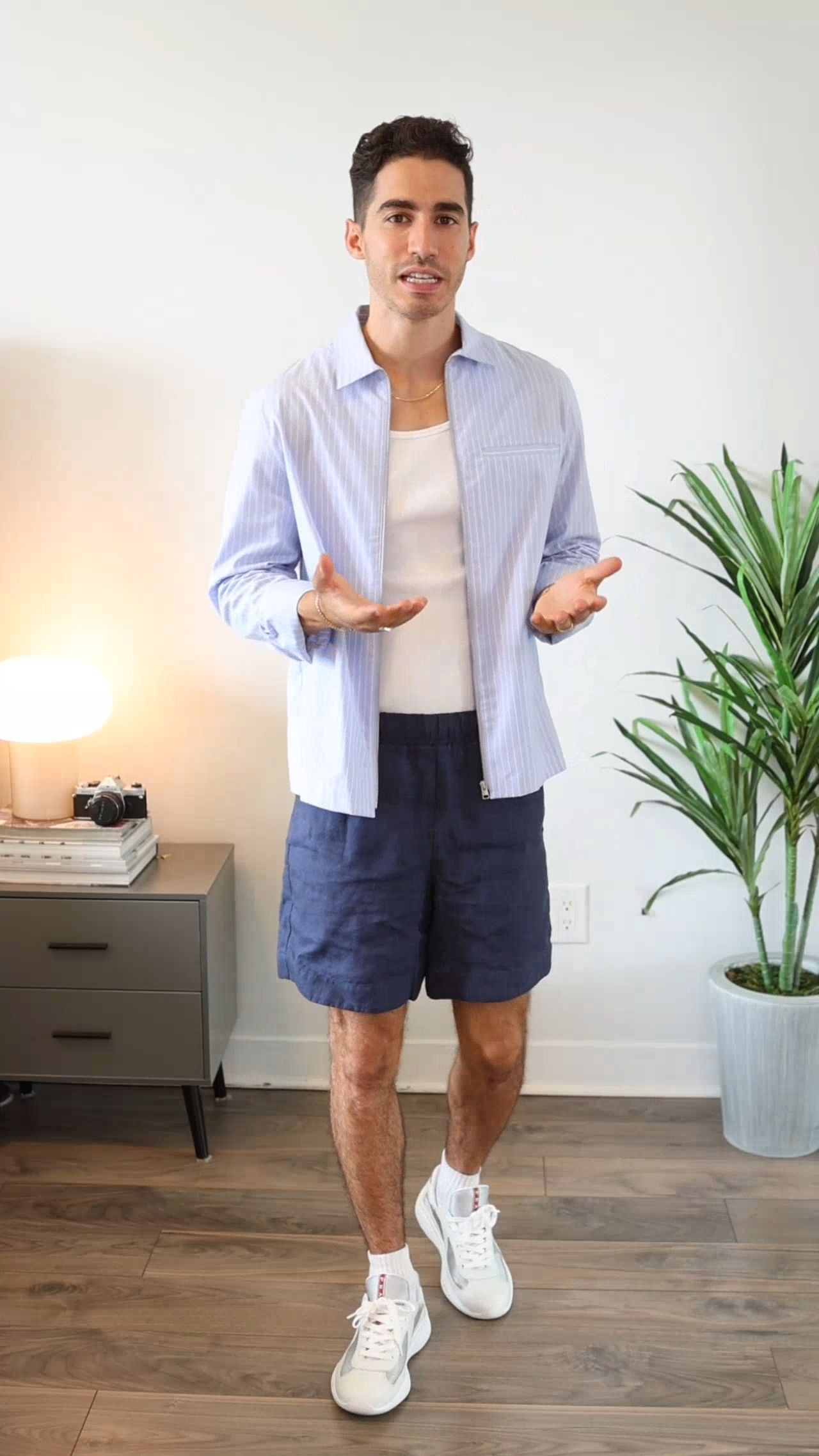 trying out the new COS ribbed thsirt 

 #LTKFindsUnder100 #LTKStyleTip #LTKMens