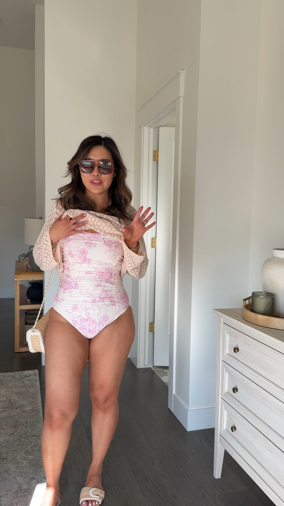 Target swim looks like Love Shack Fancy!
Swimsuit: Medium
Coverup Dress: Medium 