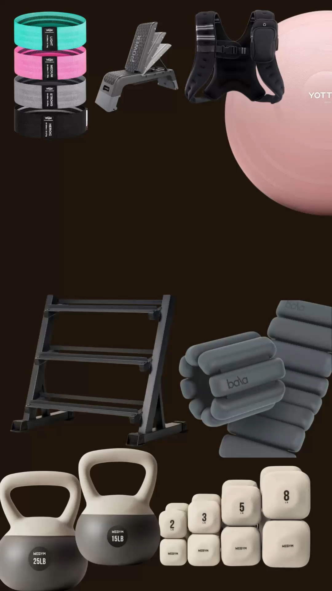 Home Gym 2025! Shop some of my favorite products to workout at home! Some of my favorite workouts are cycling, Pilates, yoga & strength training.  #homegym #fitmom #homeworkouts

#LTKActive #LTKFitness #LTKTravel