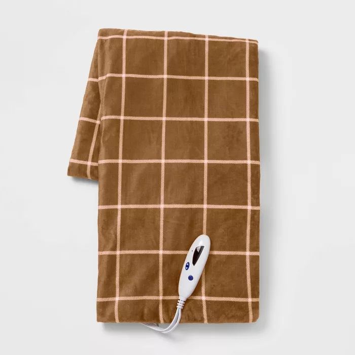 50"x60" Electric Microplush Reversible Throw Blanket - Threshold™ | Target