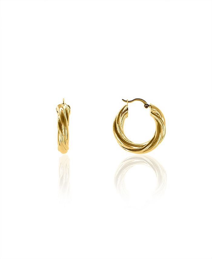 OMA THE LABEL Abma Medium Hoops & Reviews - Earrings - Jewelry & Watches - Macy's | Macys (US)