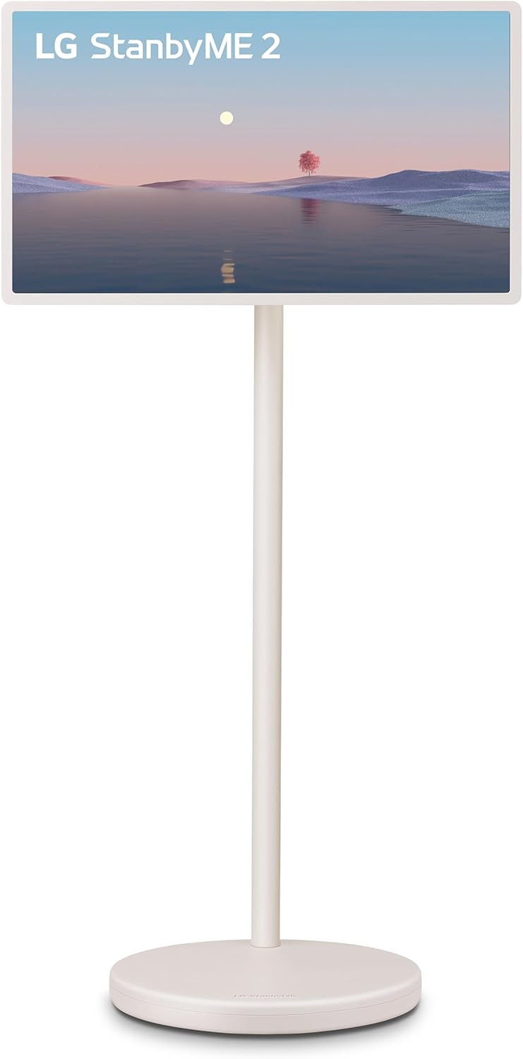 LG 27-Inch StanbyME 2 with Folio Cover, Portable Touch Screen, Dolby Vision, HDR10, Filmmaker Mod... | Amazon (US)