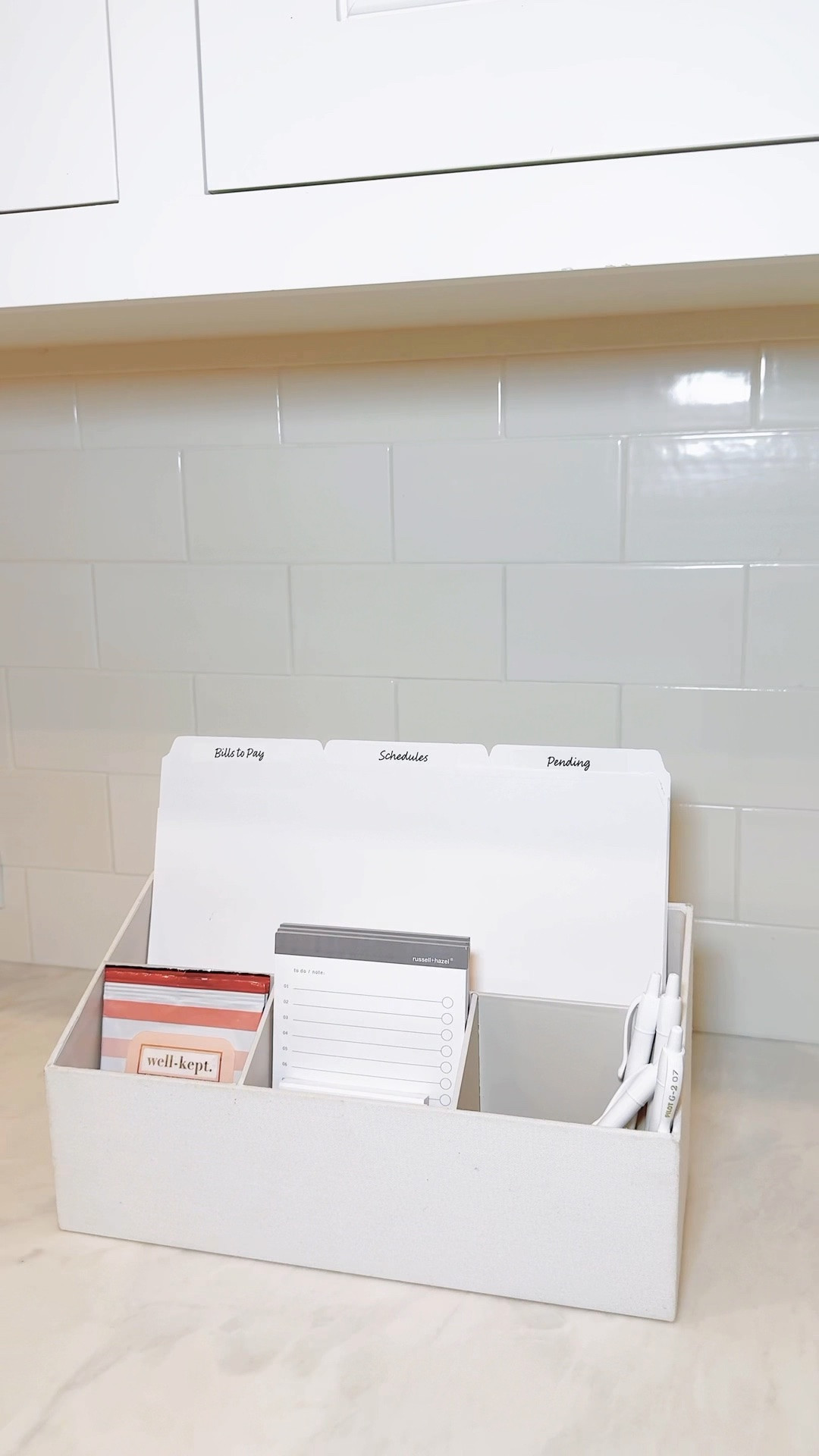 A cluttered desk can make your whole space feel overwhelming… but getting organized doesn’t have to be expensive. 
This under $12 desktop organizer is proof that functional can still look beautiful. 🤍 It keeps everyday essentials within reach, clears the clutter, and adds a simple, clean look any workspace.
Sometimes the smallest changes make the biggest difference.