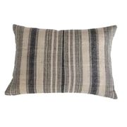 Marin Navy Stripe Pillow Cover | Danielle Oakey Interiors INC