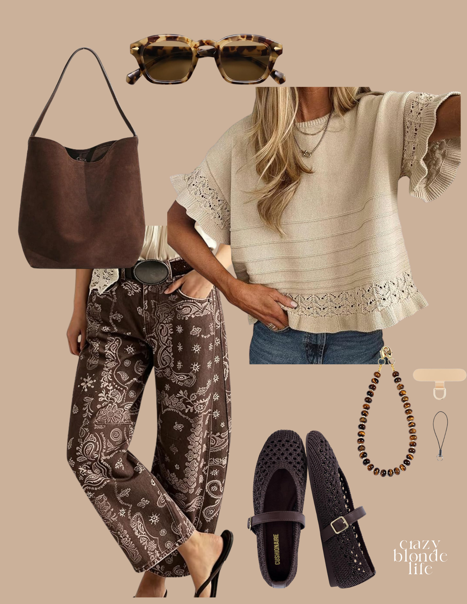 Affordable Fall Outfit Idea...wear the pants now with a tank and later with a sweater! 

 #LTKootd #LTKSeasonal #LTKOver40
