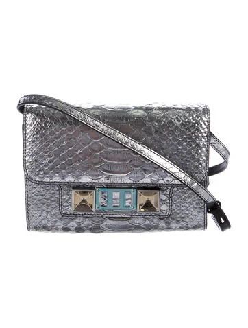 Proenza Schouler Metallic Python PS11 Bag w/ Tags | The Real Real, Inc.