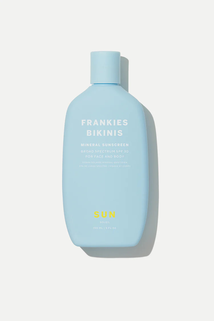 Mineral Sunscreen Lotion for Face and Body SPF 30 | Frankies Bikinis