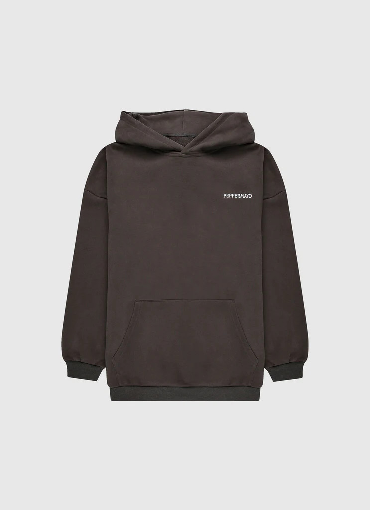 Signature Oversized Hoodie - Charcoal | Peppermayo (Global)