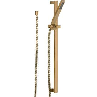 Delta Vero 1-Spray Slide Bar Hand Shower in Champagne Bronze 57530-CZ - The Home Depot | The Home Depot