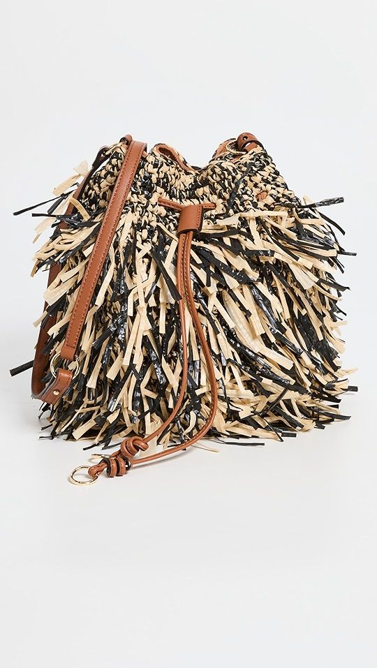 Ulla Johnson Gigi Fringe Drawstring Bag | SHOPBOP | Shopbop