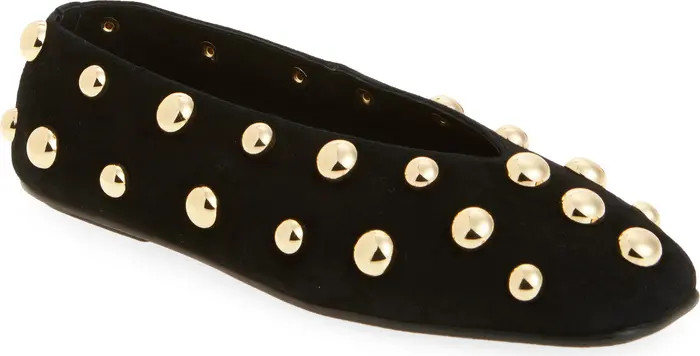 Jeffrey Campbell Fathom Studded Ballet Flat | Nordstrom | Nordstrom