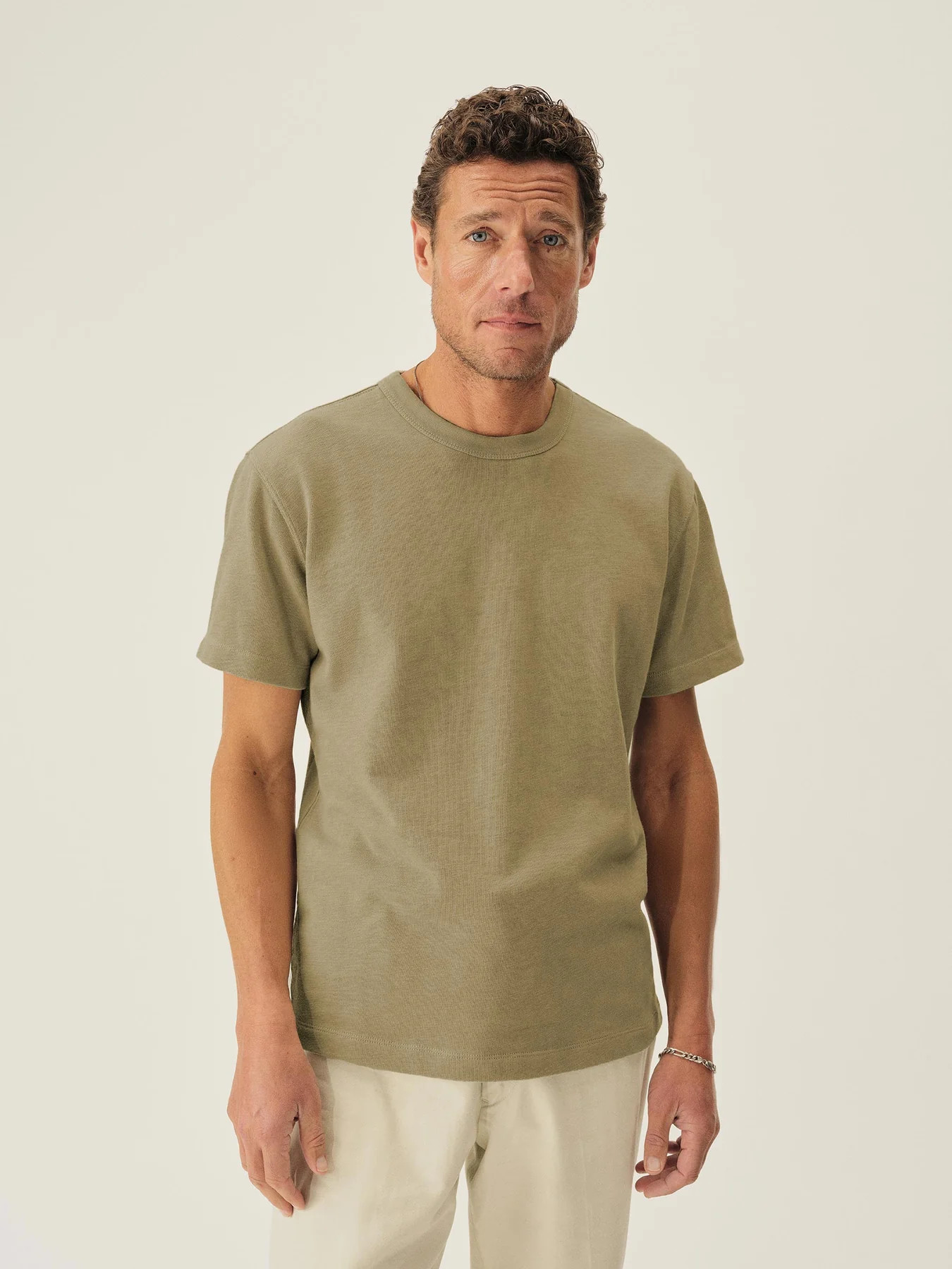 Field Green Field-Spec Cotton Heavy Tee - Buck Mason- Modern American Classics | Buck Mason