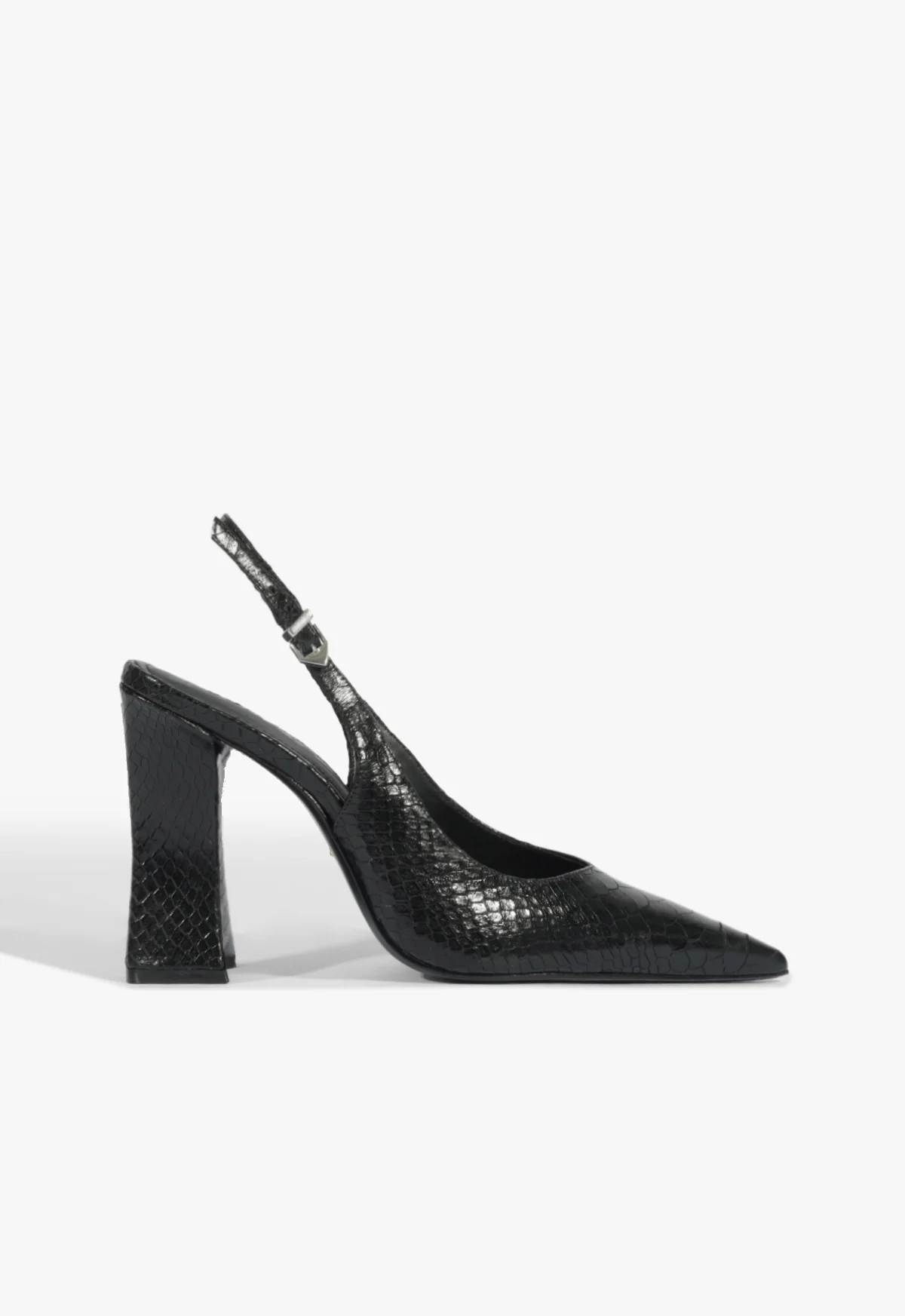 Michelle Black High Block Heel Pump | SCHUTZ | Schutz (US)