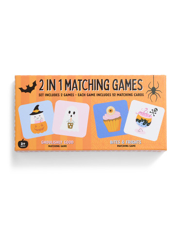 Halloween Two-in-one Matching Game | TJ Maxx