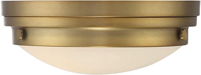 Savoy House 6-3350-14-322 Two Light Flush Mount, 3" x 13.25" x 4.75" | Amazon (US)