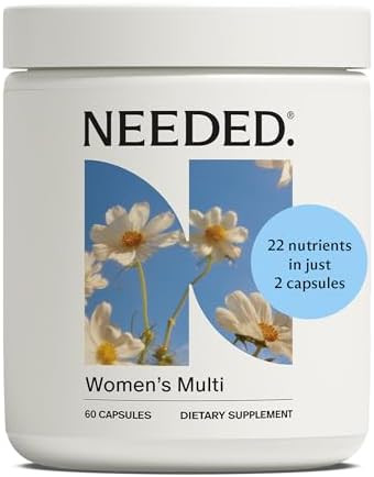 Needed. Multivitamin for Women with 22 Vitamins, Minerals and Antioxidants - Daily Womens Multivi... | Amazon (US)