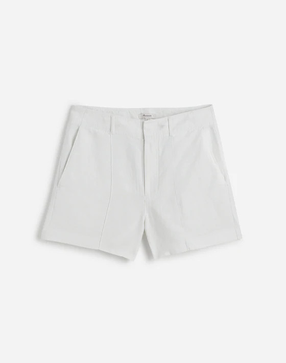 Pintucked Shorts in 100% Linen | Madewell | Madewell