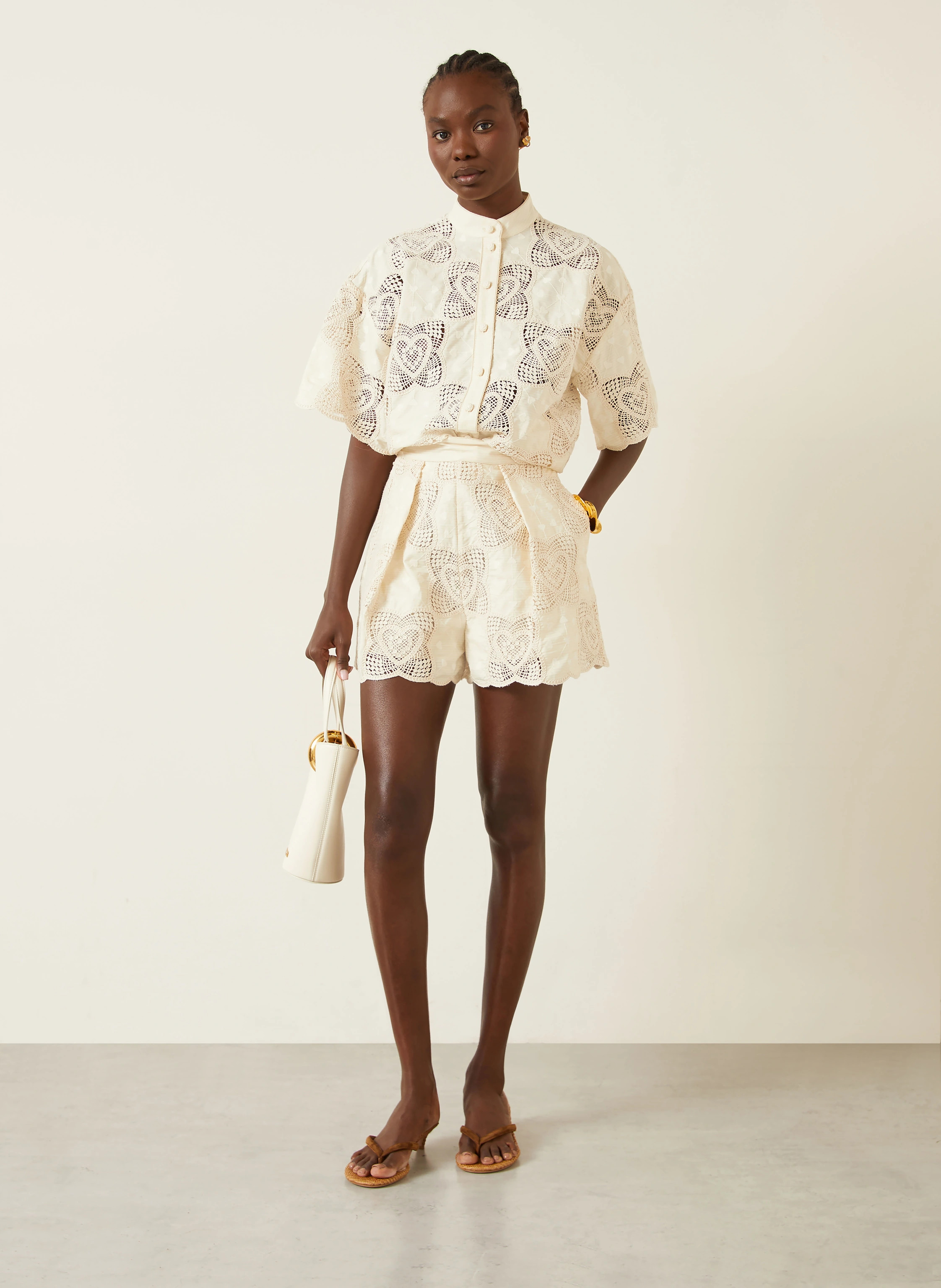 ZIMMERMANN Shorts WANDERLUST in creme / ecru | Breuninger (DACH)