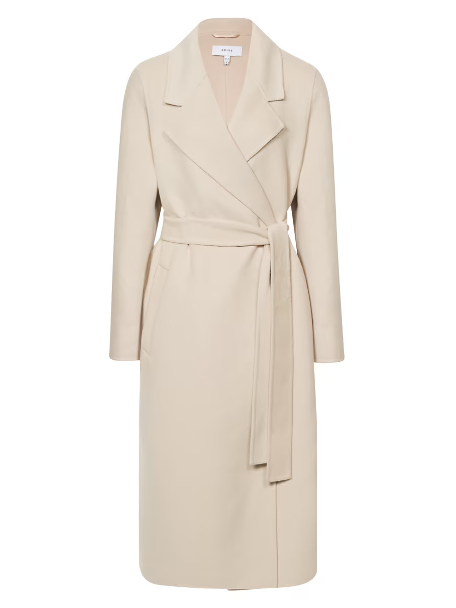 Agnes Long Belted Coat | Saks Fifth Avenue