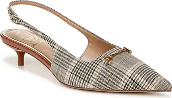 Sam Edelman Farrah Kitten Heel Pointed Toe Slingback Pump (Women) | Nordstrom | Nordstrom