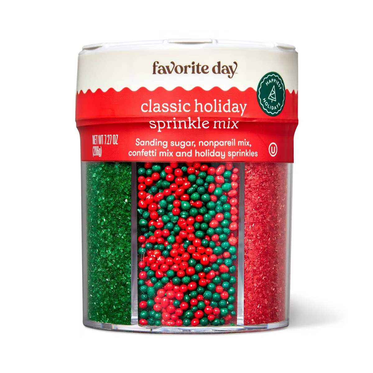 Holiday Classic 6 cell Sprinkles -7.27oz - Favorite Day™ | Target