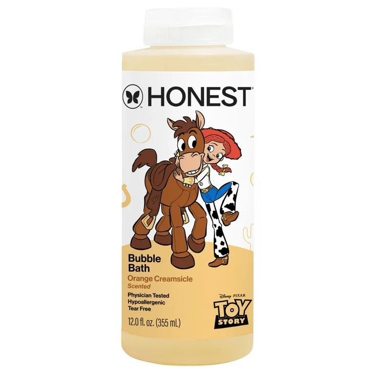 The Honest Company Disney Pixar's Toy Story  Bubble Bath, Orange Creamsicle, 12 oz | Walmart (US)