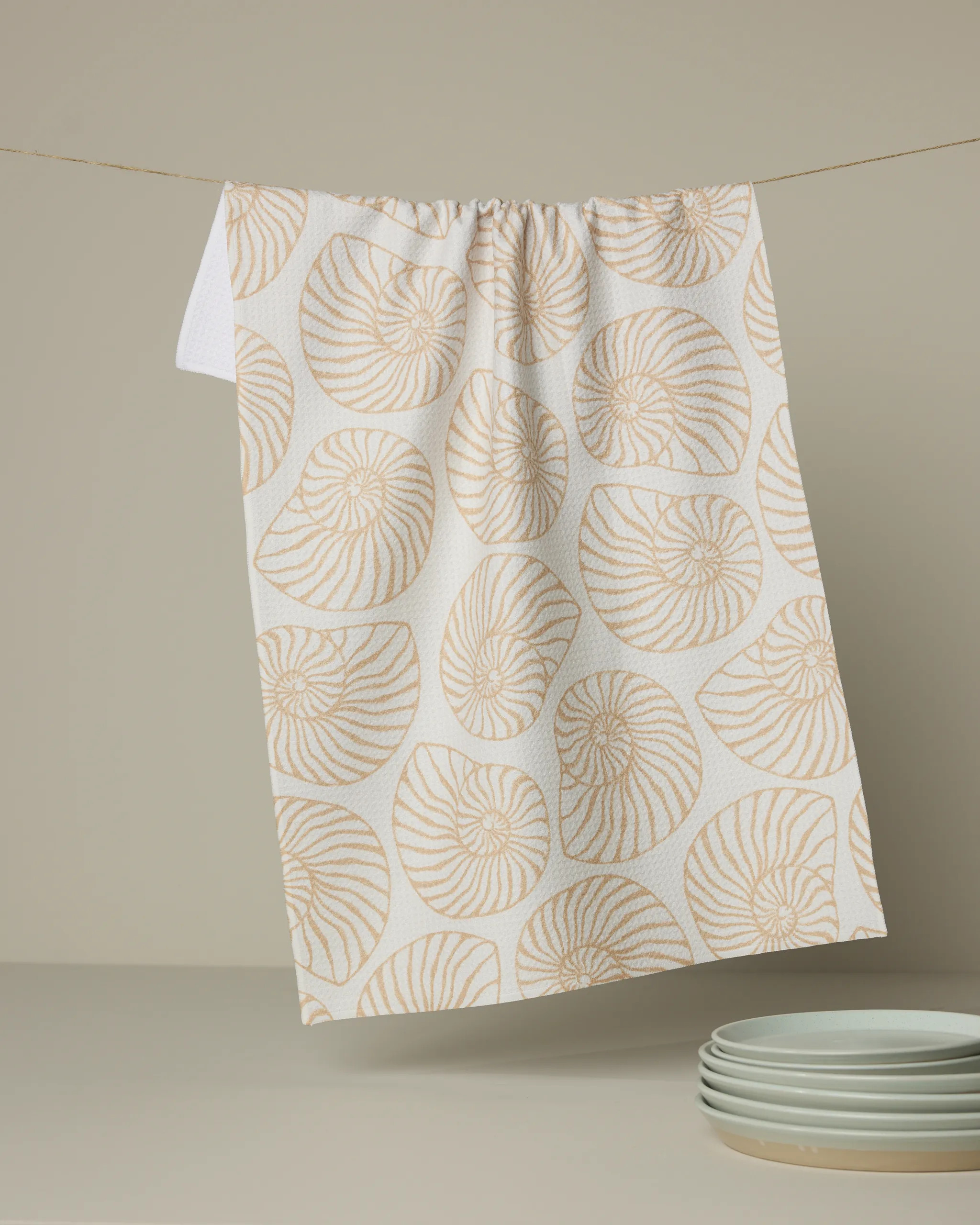 Spira Tea Towel | Geometry | Geometry