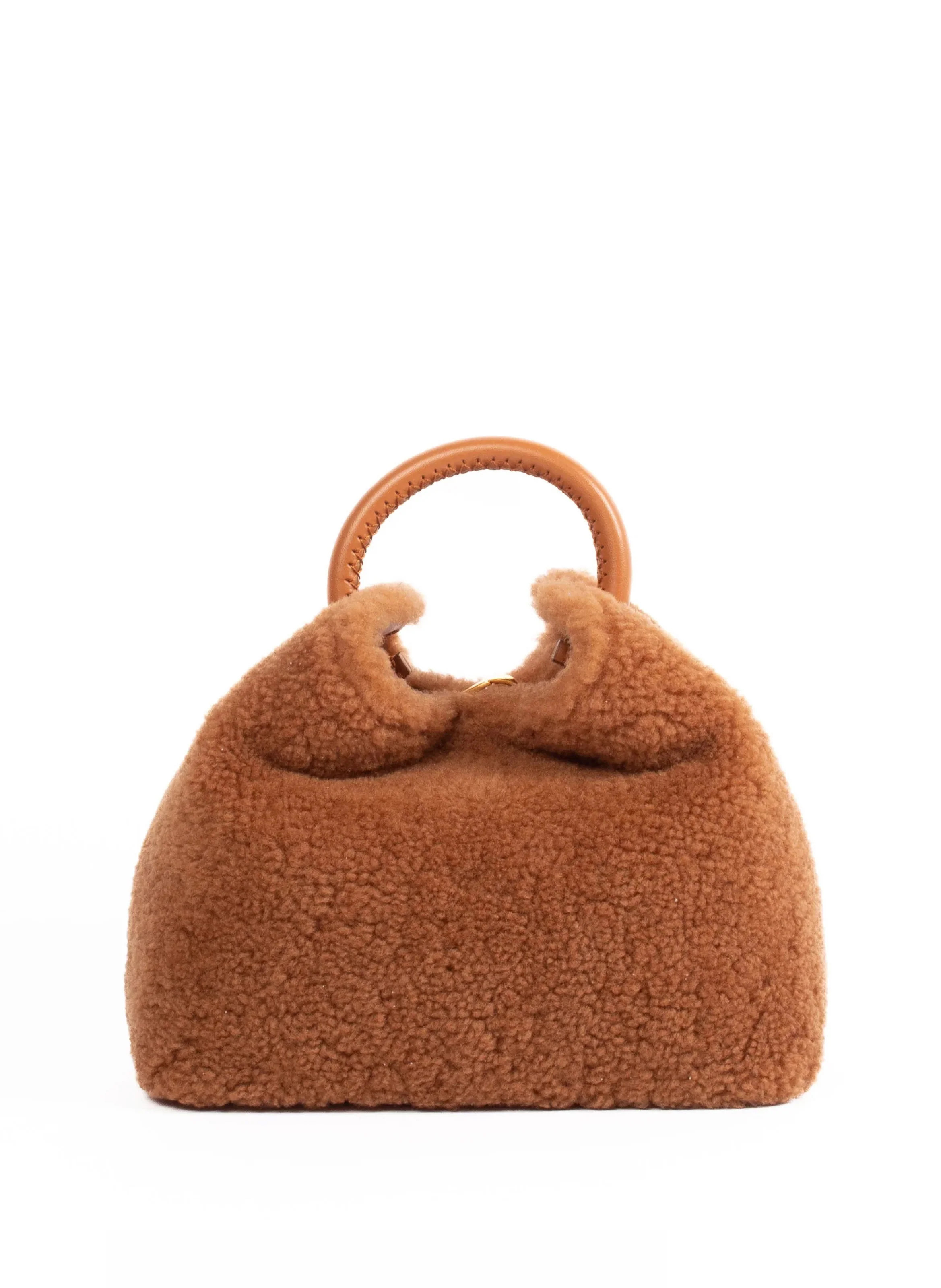 Baozi Shearling Teddy Caramel | Elleme
