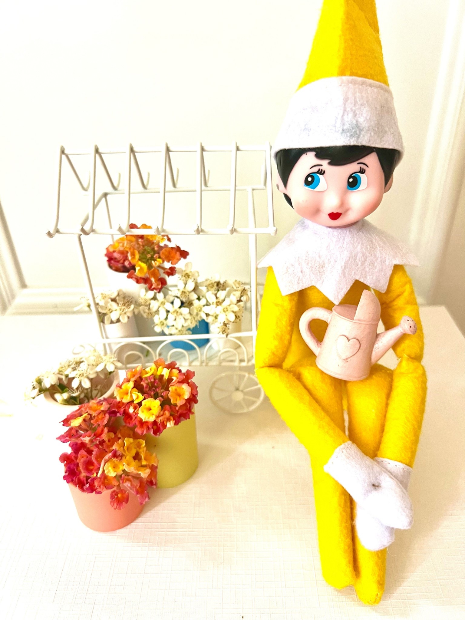 May Day, Treat (Yours)Elf!
I know, it’s not the season (but it could be!?). A reminder from The Sunny La La that Christmas in July is in 2 months (!). Don’t miss out on pre-ordering your The Sunny La La Elf Adventure Sets then!

Or order your own adventures, like this one, cuteness linked here! 💐 (flower ‘pots’ are beauty product caps, use any you have at home!)

#LTKFamily #LTKSeasonal #LTKKids