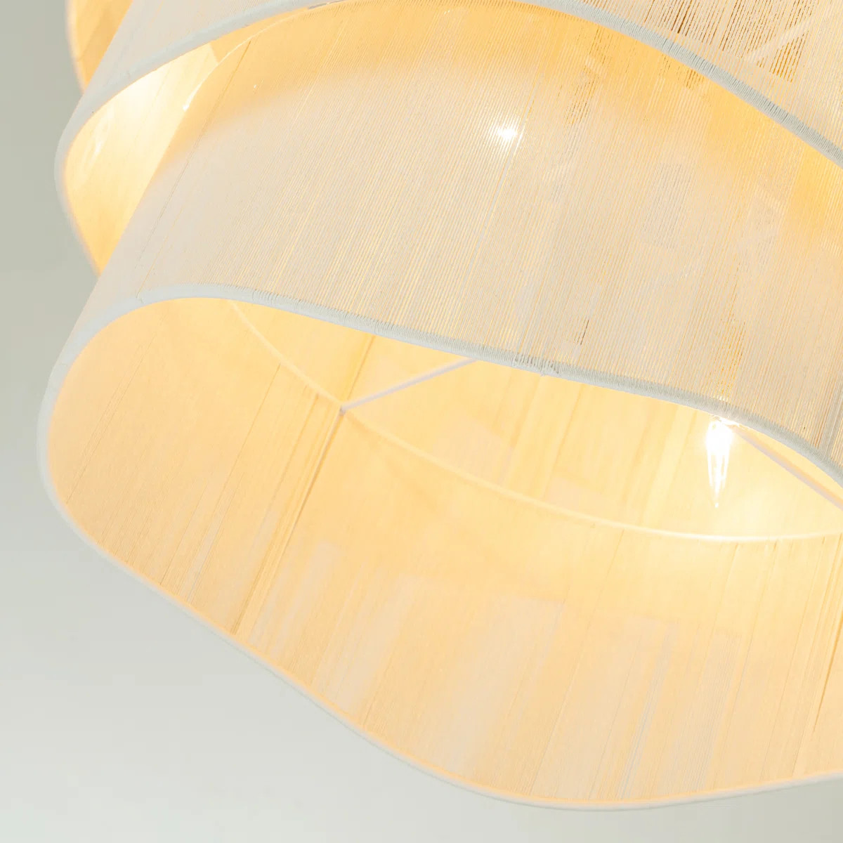 Ashli 6-Light Boho Dimmable Tiered Drum Chandelier | Wayfair North America