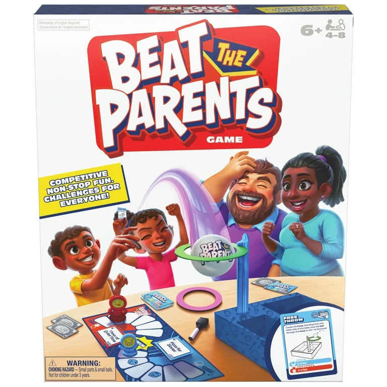 Spin Master Games, Beat the Parents, 2025 Edition with New Challenges & Cards, 4-8 Players, for A... | Walmart (US)