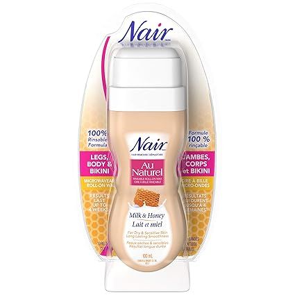 Nair Roll-On Milk and Honey Wax (3.4 oz) | Amazon (US)