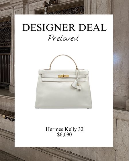 Preloved deal!
Hermes Kelly 32
Do not miss out! This bag is hard to find at this price!

#LTKstyletip #LTKitbag