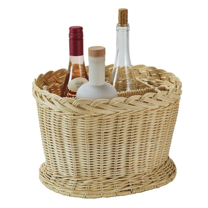 Rattan Wine Holder | Amanda Lindroth