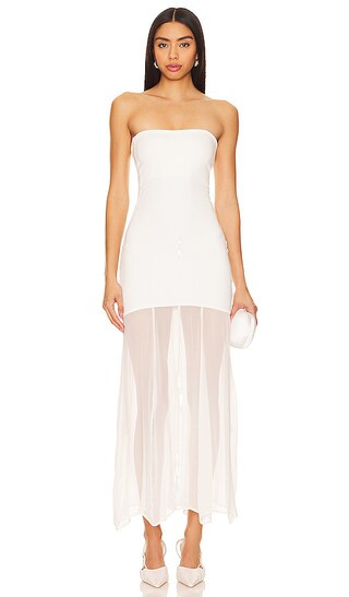 Metis Dress in Ivory | Revolve Clothing (Global)