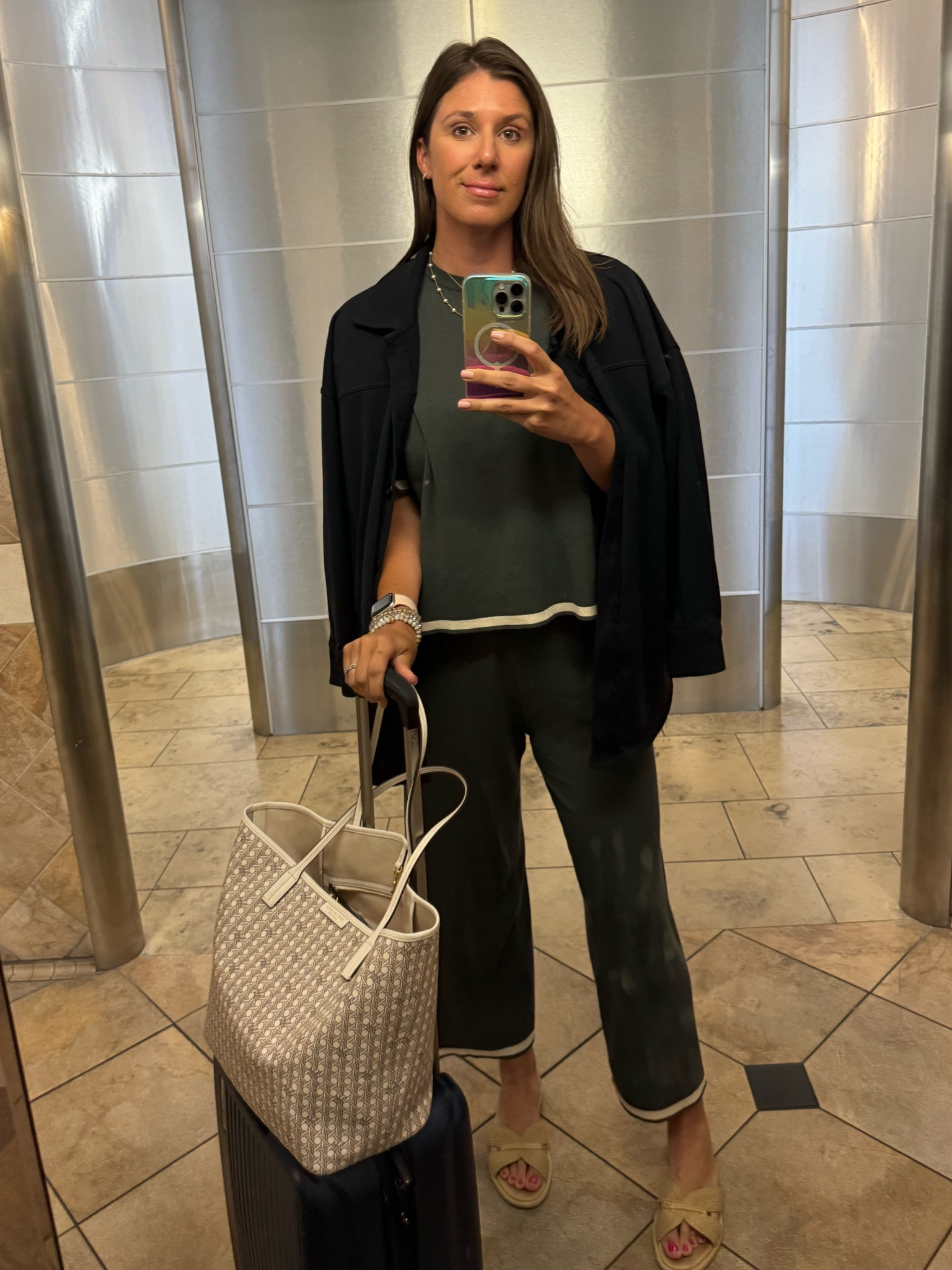 Airport fit ✔️ #ootd #traveloutfit 

#LTKStyleTip