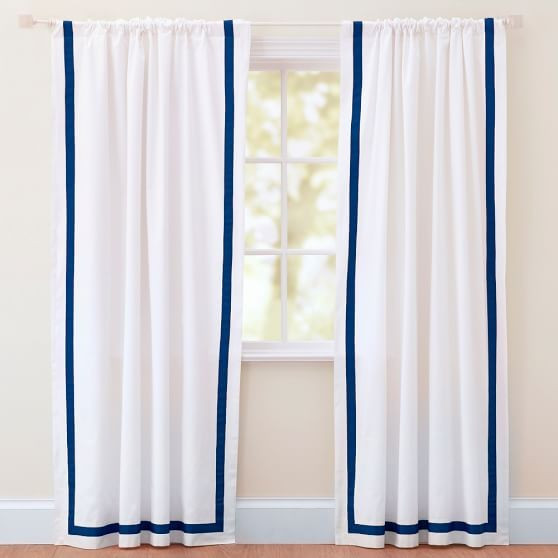 Suite Ribbon Blackout Curtain | Pottery Barn Teen