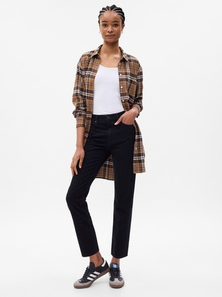 Plaid Weekend Tunic Shirt | Gap (US)