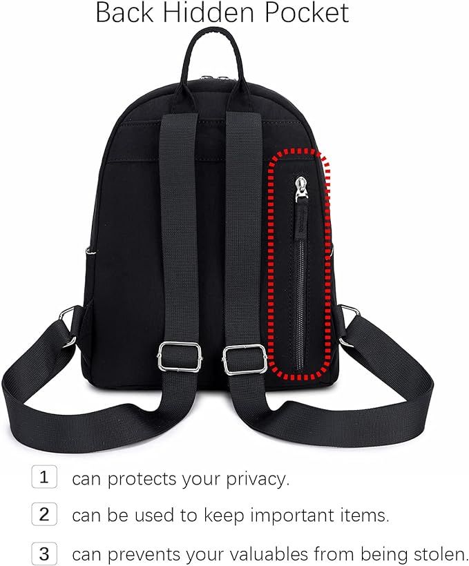 ecodudo Mini Backpack Purse for Women Teen Girls Small Fashion Bag | Amazon (US)