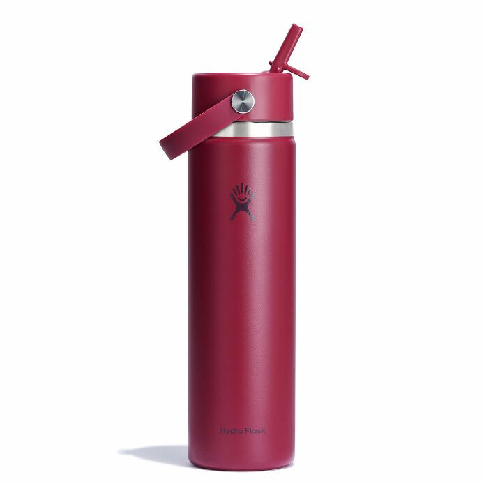 24 oz Wide Mouth with Flex Straw Cap | Hydro Flask