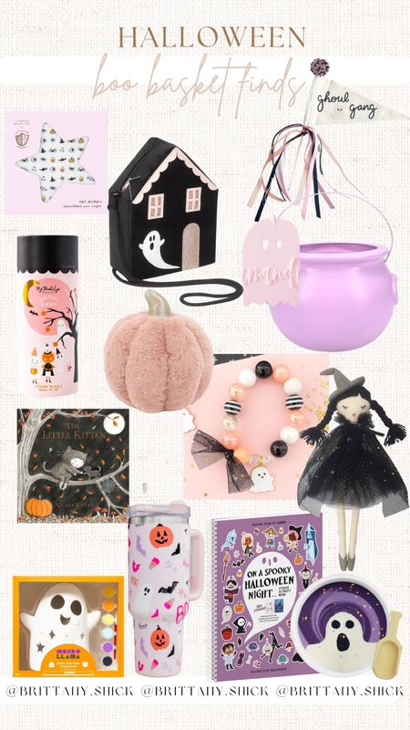 Boo Basket Girls Toddler Kids Halloween Inspo Gift Guide Doll Basket Cauldron Acrylic Name Tag Haunted House Purse Puzzle Book Stanley Spooky Tumbler Plush Pumpkin Bracelet Nail Stickers Decals Sticker Book Non-toxic play doh non-candy toys 

#LTKHalloween #LTKkids #LTKGiftGuide