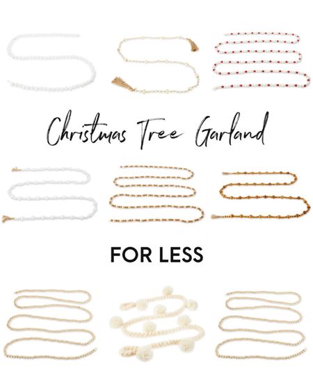 Although I’d love to have beautiful, detailed, beaded sets of strands from Anthropologie to decorate my Christmas tree the reality is less glamorous. However, I did find these strands and more at Walmart! They’re very comparable in appearance to those listed at Anthropologie for almost 1/3 the price!

Deal, daily, budget, holiday, save, money, Walmart, affordable, inexpensive, look, for, less, bead, beaded, strand, strands, garland, neutral, white, cream, natural, wood, tassel, tassels, Christmas, decorations, decorative, decorating, holiday, holidays, tree, garland, indoor, outdoor, decor, Pom, 

#LTKhome #LTKSeasonal #LTKHoliday