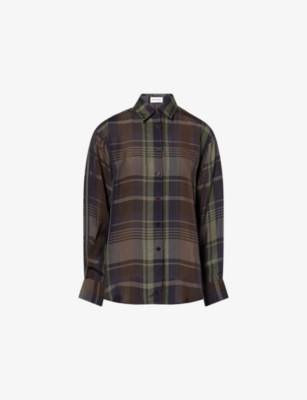 Peri Check-Print Woven Shirt | Selfridges