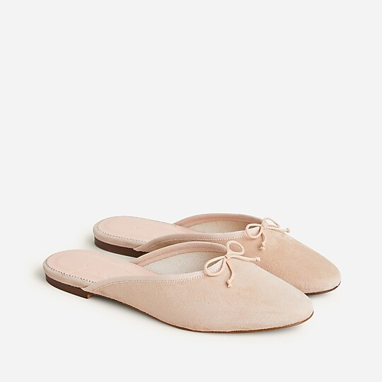 Zoe ballet mules in suede | J. Crew US
