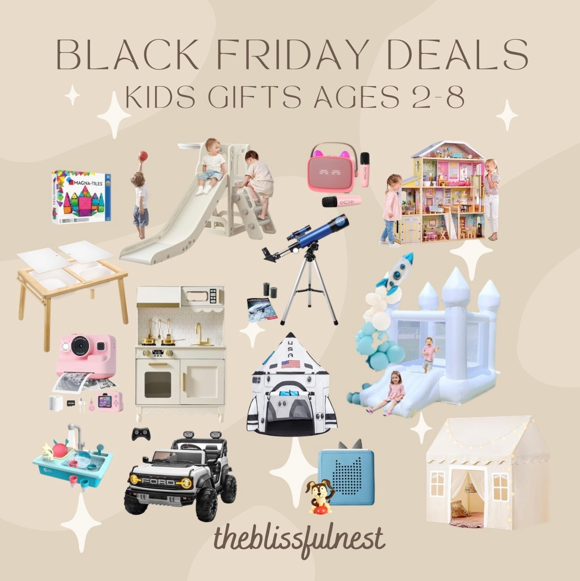 Kids Gift Guide 

Kids gifts, gifts for boys, gifts for girls, toys for boys, toys for girls, girls gift guide, boys gift guide, Amazon toys, target toys, bestseller, kids play tent, indoor slide, kids toys 

#LTKHoliday #LTKGiftGuide #LTKCyberWeek