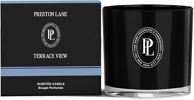 The Deluxe 3-Wick Candle, Scented Candle with Vegan, Soy Wax Blend, Terrace View, 24 Oz | Amazon (US)