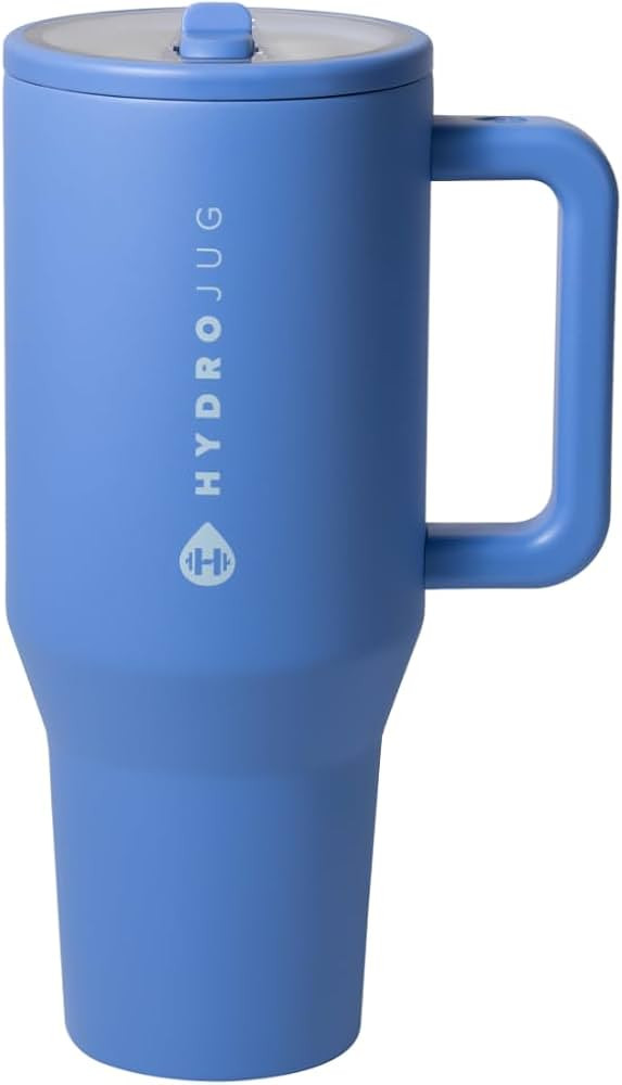 HydroJug Traveler - Modern 40 oz Tumbler with Handle & Simple Flip Straw - Car Cup Holder Friendl... | Amazon (US)