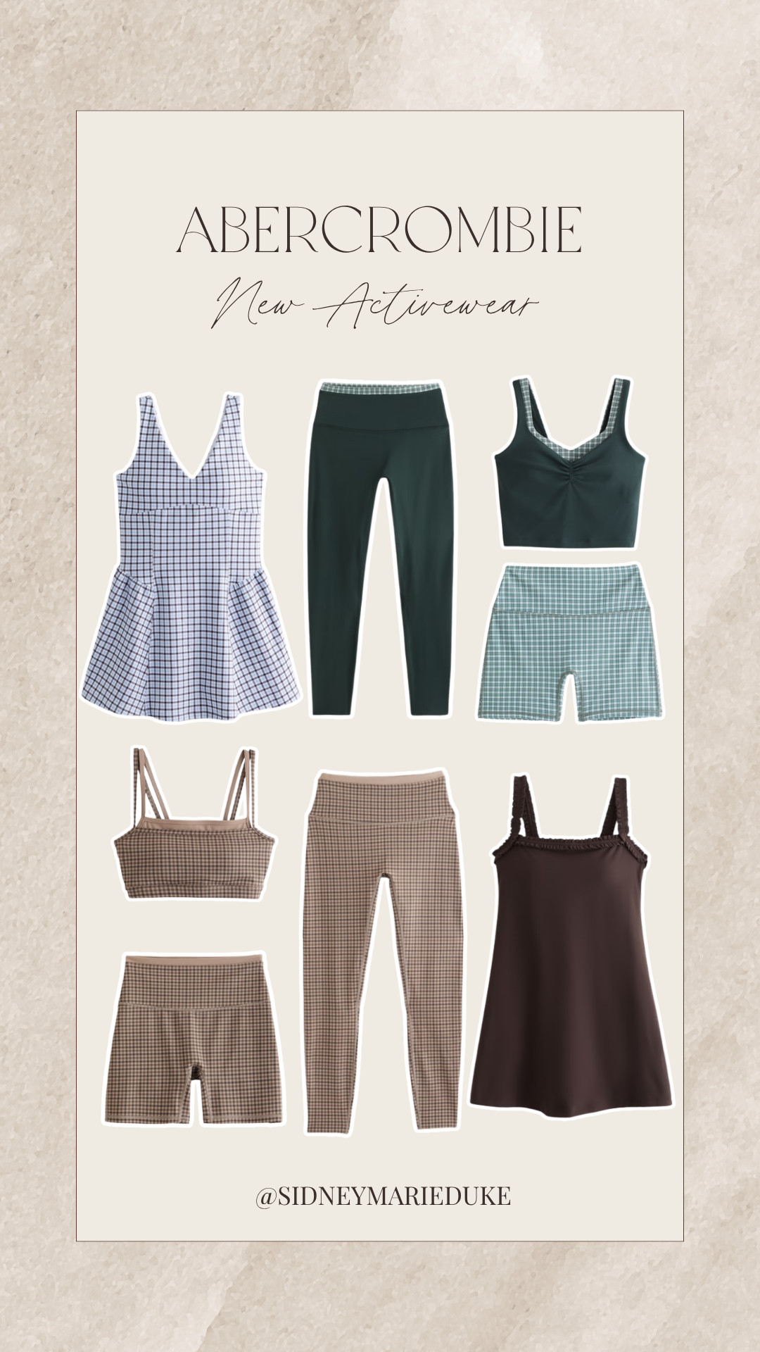 New activewear from Abercrombie🤎 Loving all the prints + colors for fall!





Abercrombie, Abercrombie activewear, ypb, activewear, workout outfits, athleisure, matching workout sets, fall activewear, fall fashion hauls, fall outfits, sidneymarieduke 

 #LTKootd #LTKSeasonal #LTKActive